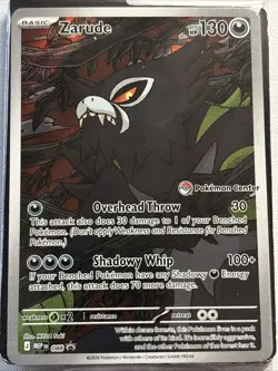 (SEALED) Zarude - (Pokemon Center Exclusive) 088 Me: Mega Evolution Promo Holo - Image 1