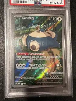 2023 Pokemon 151 Snorlax #51 (Pokemon Center) Promo PSA 9 - Image 4