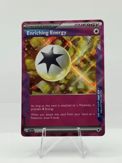 Enriching Energy 191/191 Pokemon TCG S&V Surging Sparks Ace Spec Rare Near Mint - Image 1