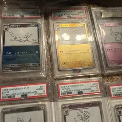 PSA 10 Yu Nagaba Eevee Eeveelutions Full Set Japanese Promos 062-070/SV-P - Image 5
