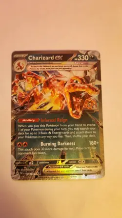 Pokemon TCG - Charzard ex 54/91 Double Rare - Paldean Fates - NM/M - Image 1