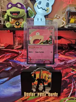 Pokemon Slowpoke MEP 086 Pitch Black Checklane NM Black Star Promo SWIRLS 🌀🌀🌀 - Image 1