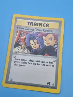 Pokemon TCG Here Comes Team Rocket! 15/82 Holo Rare English Unlimited - Image 2