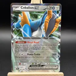 Pokemon TCG Cobalion EX 064/086 Chaos Rising NM/M - Image 2
