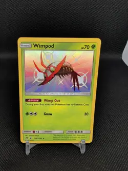 2019 Pokemon SM Hidden Fates Wimpod Shiny Vault Rare #SV4/SV94 - Image 1