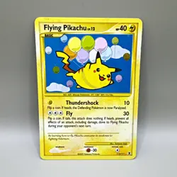 Pokemon TCG Flying Pikachu 113/111 Secret Rare Holo English 2009 - Image 1