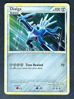 Pokemon Dialga Holo Call of Legends 3/95 LP - Image 1