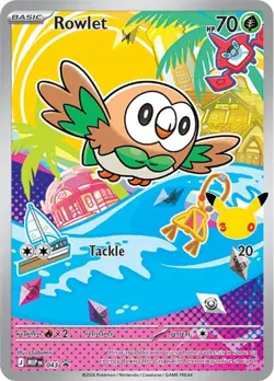 Rowlet MEP 043 Pokemon ME: Mega Evolution Promo Promo Holofoil EN NM - Image 1