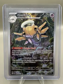 Pokemon TCG: Shedinja 144/132 Mega Evolution Illustration Rare NM - Image 1