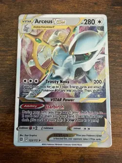 Pokemon Arceus VSTAR METAL Ultra-Premium Collection 123/172 Brilliant Stars (LP) - Image 1