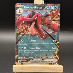 Krookodile ex 055/086 Me04: Chaos Rising Holo - Pokemon TCG - Image 2