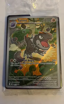 Pokemon Tyrunt Promo 070 Black Star Holo Rare NM SEALED - Image 2