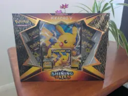 Pokemon Tcg Collection Pikachu V Shining Fates Box - Image 1