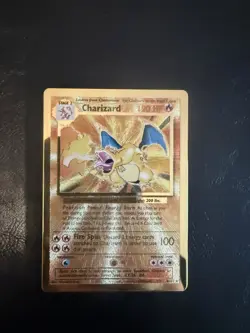 Pokemon Celebrations Gold Metal Charizard & Pikachu Cards UPC 25th Anniversary - Image 4