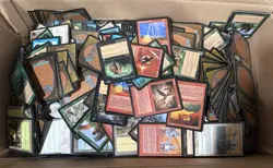Random Lots of 100 Magic The Gathering Cards Most From 1993-2000 Good Condition - Image 1