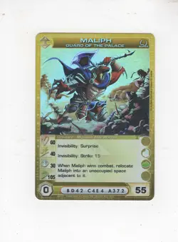 Chaotic card Super RARE Maliph Guard of the Palace MAX Courage - Image 1