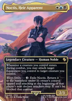 Foil - Noctis, Heir Apparent (Borderless) - 460 / NM / English MTG - Image 1