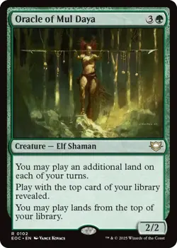 Oracle of Mul Daya - 102 / English / Near Mint MTG - Image 1