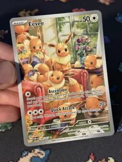 Pokemon Cards Eevee 188/167 Illustration Rare Twilight Masquerade - (NM) - Image 2