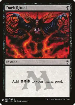 Dark Ritual (A25) - 82 / English / Near Mint MTG - Image 1