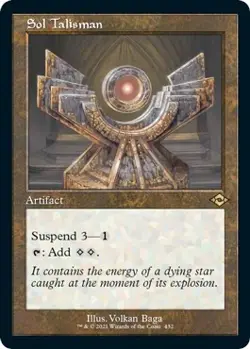 Foil - Sol Talisman (Retro Frame) (Foil Etched) - 432 / NM / English MTG - Image 1