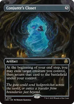 Foil - Conjurer's Closet (Borderless) - 321 / NM / English MTG - Image 1