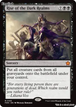 Rise of the Dark Realms [FDN - 183]NM - Image 1