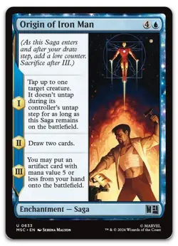 Origin of Iron Man #633 (NM) Commander: Marvel Super Heroes MSC Magic MTG - Image 1