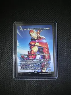 Iron Man, Titan of Innovation Borderless {Marvel Super Heroes} MTG Magic - Image 1