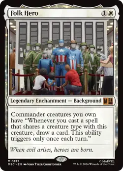 Folk Hero [MSC - 132]Commander: Marvel Super Heroes - Image 1
