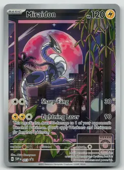 Pokemon Miraidon 013 Scarlet & Violet Promo Promo Holo NM - Image 1