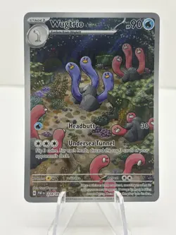 Wugtrio - Full Art Illustration Rare - Paldean Fates 224/091 - Pokemon TCG - Image 1