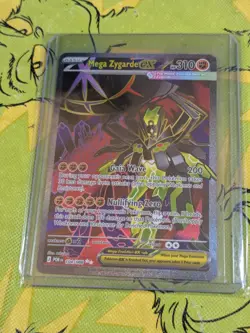 Mega Zygarde ex 104/088 Ultra Rare Perfect Order Pokemon Holo Near Mint - Image 1