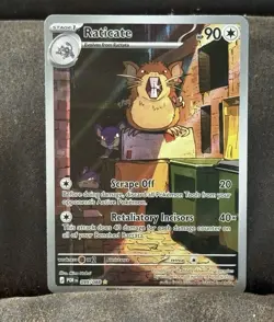 Pokemon TCG Raticate Illustration Rare Perfect Order 099/088 - Image 1