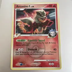 Pokemon Card Arcanine G 15/147 Supreme Victors Reverse Holo League Promo 2009 - Image 1