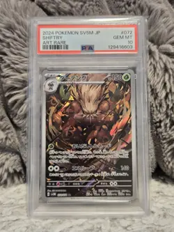 2024 Pokemon JPN Cyber Judge Shiftry 072/071 AR PSA 10 Gem Mint - Image 1