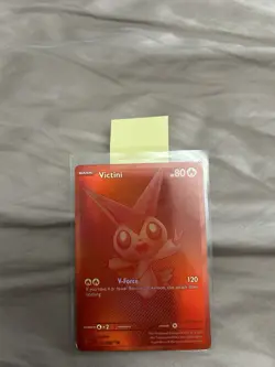 Pokemon TCG Victini English White Flare 172/086 BWR Red Holo Rare NM Card - Image 5
