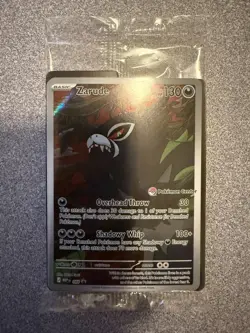 Zarude MEP 088 Pokemon Center Stamped Black Star Promo SEALED - Image 1