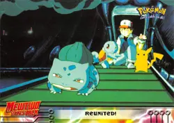 REUNITED! #31 - BLUE Logo - NON-HOLO - MEWTWO SB - TOPPS POKEMON CARD - LP/MP - Image 1