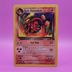 Wizards Pokemon TCG Dark Charmeleon Team Rocket 32/82 Uncommon English 2000 - Image 1