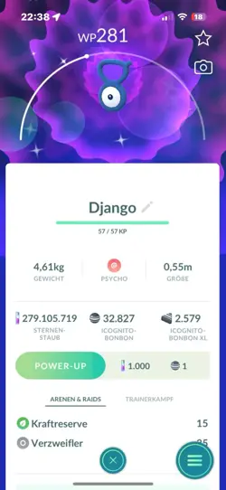 Pokemon Go ✨shiny Icognito V / ✨shiny Unown V✨ - Image 1