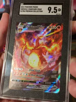 Pokemon Charizard VMAX SWSH261 SGC 9.5 MINT+ Sword And Shield Charizard UPC - Image 3
