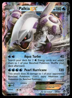 Palkia EX 31/122 Holo EX Rare BREAKpoint Pokemon Lightly Played - Image 1