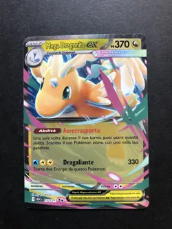 GCC Pokemon Mega Dragonite ex ASC 152/217 Rara ex set Ascesa Eroica Ita. NM - Image 1
