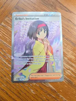 Erika's Invitation 2023 Pokemon TCG Scarlet & Violet 151 Ultra Rare EN 196/165 - Image 1