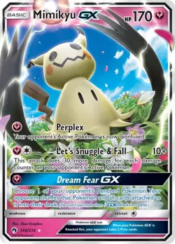 Holofoil - Mimikyu GX - 149/214 / NM / English Pokemon TCG - Image 1