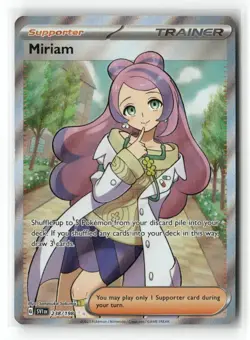 Miriam 238/198 Pokemon SVI Ultra Rare Holofoil NM - Image 2