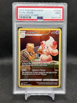 2022 Pokemon SWSH Brilliant Stars Alcremie Trainer Gallery Holo #TG08/TG30 PSA 9 - Image 1