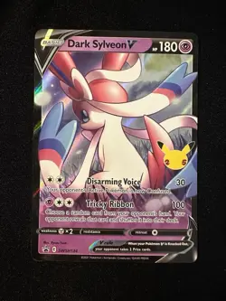 Dark Sylveon V SWSH134 SWSH: Sword & Shield Promo Cards Holo - Image 1