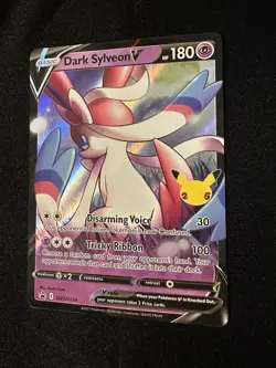 Dark Sylveon V SWSH134 SWSH: Sword & Shield Promo Cards Holo - Image 2
